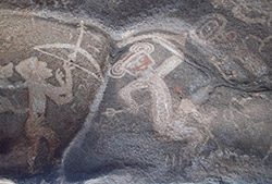 Ecoturismo, arte rupestre Cuevas de la Candelaria