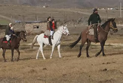 Cabalgata por la zona de Bahía Redonda
