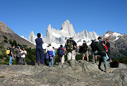 Cerro Fitz Roy, Laguna de los Tres