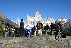 Cerro Fitz Roy, Laguna de los Tres